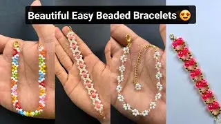 Beautiful Handmade Bracelets Ideas 😍 | #DIY Beaded Bracelets #Tutorial #craft #art #beads #bracelet