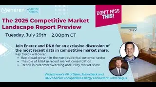 Enerex and DNV- 2025 Competitive Market Landscape Report