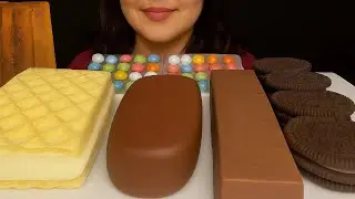 Mukbang ASMR | Chocolate Party with Chocolate & Chocolate Ice Cream Eating Sounds