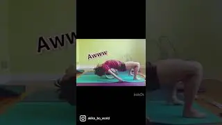Gentle back extension with the rolling wheel