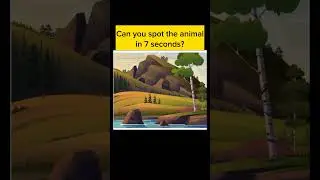 IQ Puzzle|A sharp mind can spot the hidden animal#find#information#question#fact#puzzle#solve#hidden