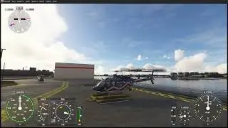 MSFS 2020 CowanSim B206 L3 Kearny Heliport Dolly practice