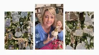 Thread Spool Angel Ornaments
