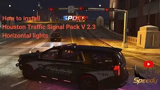how to install Houston Traffic Signal Pack V 2 3 in game showcase