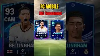 UCL event vs UCL tournament players #fifamobile #shorts