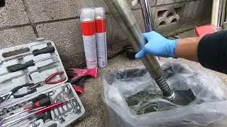 Front Fork Maintenance DT200WR　WR200