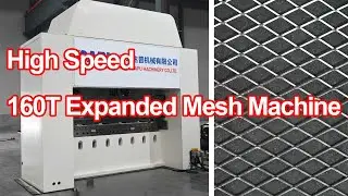 High-Speed 160T Expanded Mesh Machine for Sale | DAPU&RKM Machinery