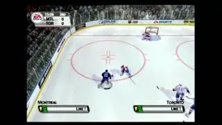 NHL 2005 (PLAYSTATION 2) Montreal vs Toronto