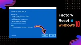 🔥How to Reset Windows 10/11 without Data Losing | Factory Reset Your Laptop🔥