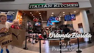Orlando Florida ~ Day Five ~ Premium Outlets ⚠️ Weather Warning ⚠️