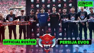 Announce Roster Persija x EVOS!