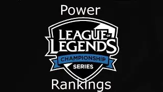2019 Week 2 LCS Power Rankings