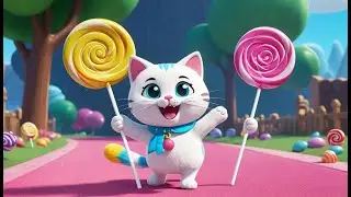 Cookie Cat and the Jellybean Jungle | Sweet Cookie Adventure Song for Kids | Fun Jungle Rhyme