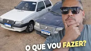 Decidi o que fazer com os UNO Mille do Leilão HASTA SP