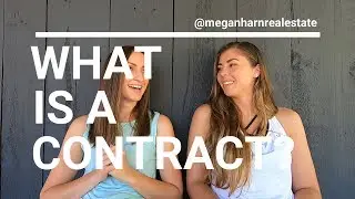 Real Estate Words: What is a Contract - How to Buy A House