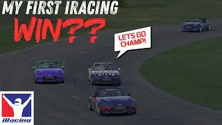 GRABBING MY FIRST IRACING WIN?!