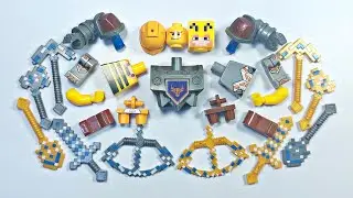 LEGO NEXO KNIGHTS AND LEGO MINECRAFT YELLOW MAN | LEGO BUILD