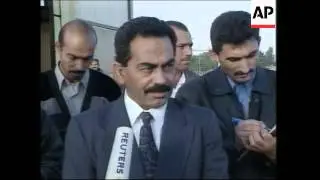 Second inspection plus bite from Iraq Min Info presser and official newspaper
