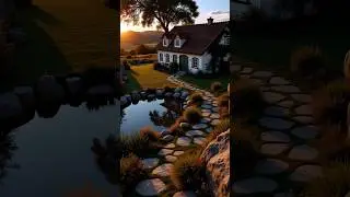 Relaxing Countryside Home Life, Cozy Cottage, Beautiful Nature Vibes and Calm