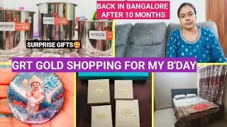 GRT Gold Shopping for B'Day🌹|Revealed New Jewels💫|Motivational Video for Ladies|Gold Shopping Vlog