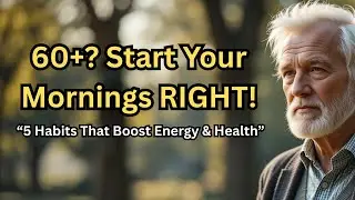 Top 5 Morning Habits for Seniors Over 60 | Boost Daily Energy, Health & Happiness.