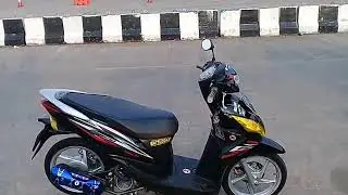 Modifikasi honda spacy simple.