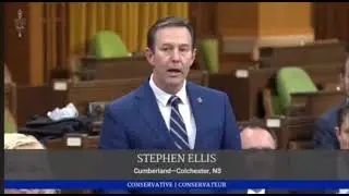 Canadian parliament speaking out about Covid jab deaths, step forward Stephen Ellis.