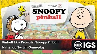 Pinball FX - Peanuts' Snoopy Pinball | Nintendo Switch Gameplay