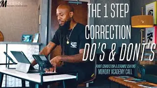 How To Implement The 1 Step Correction! : Tech Session Call  #paintcorrection #ceramiccoating