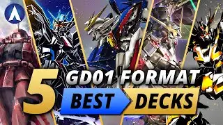 TOP 5!!! BEST DECKS to look out for GD01 Format!!! | Gundam Card Game TCG