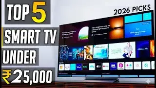 Best smart tv under 25000 in india 2026 ｜ best 4k tv 2026 under 25000