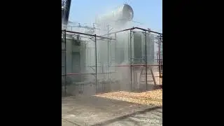 315 MVA Auto Transformer Fire Protection System Testing || High Velocity Water Spray