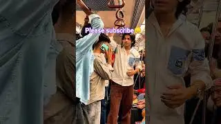 prank in metro 🚇😂🤣🤪 #yosho #comedy