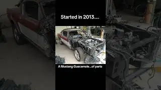 1965 Ford Mustang Fastback restoration modification, ends with 1995 Mustang GT 5.0 302 & drivetrain