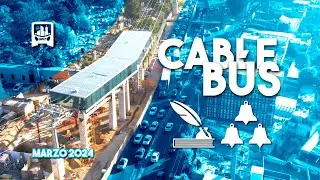 ¡INDESCRIPTIBLE, este es el GIGANTE avance del CABLEBÚS Línea 3 de SANTA FE CDMX! Avance Marzo 2023.