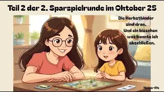 🎲 Teil 2 der 2. Spielerunde im Oktober 25 🎲Herbstbinder + Spiele beendet #sparspiele #sparchallenge