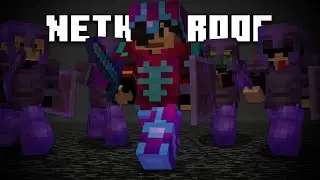 Can I Survive On The NETHER ROOF In This HARDCORE Minecraft SMP?