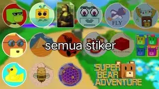 Aku mengabil semua stiker