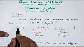What are integers??? |Number System  |Aptitude #shorts #rrb #ssc #ibps #aptitude
