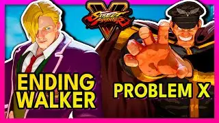 SFV 🥊 Ending Walker (ED) vs Problem X (M.BISON) 🥊 スト5  🥊 SF5 🥊 Street Fighter 5