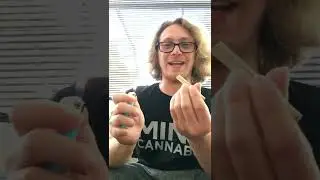 Glorious Cannabis Co. | Ice Water 420 Peach | Bubble Hash Infused Pre-Roll (review)