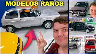 CARROS EXCLUSIVOS E RAROS QUE FORAM GUARDADOS DENTRO DA FÁBRICA DA VOLKSWAGEN DO BRASIL!!!
