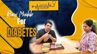 How should diabetics eat ragi mudde | Dr. Vishwanath | Diabetologist | physician