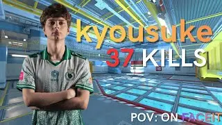 kyousuke CARRY 37 KILLS on FACEIT | kyousuke POV with VOICE COMMS (Nuke)