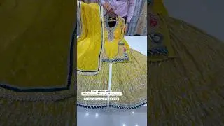 Exclusive Readymade✨| Gharara | Sharara | Zardozi Gharara |Haldi outfit | Kachhi shop #style #haldi