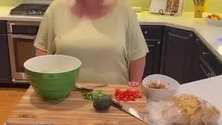 The Vineyard Mom makes Taco Salad. Cheers!