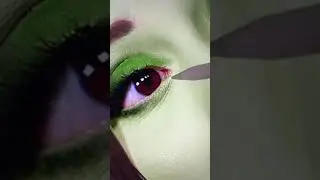 GLINDA & ELPHABA reverse 🔄🩷💚 #wicked #arianagrande #cynthiaerivo #artchallenge
