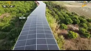 Photovoltaic corridor #SOLAR,#solarenergy,#solarsystem,#solaraccessories,#solarmountingsystem
