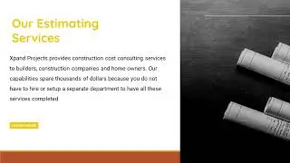Construction Estimating Services