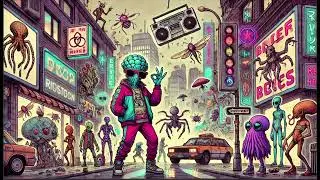 1 Hour of Mind-Melting Alien Funk | Cosmic Groove from the 80s Universe